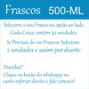 Frascos 500 ml de varias cores e modelos