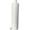 Frasco de 1000ml Branco com Tampa 28-410 Branca e Batoque de Vedação Natural para Cosméticos