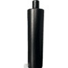 Frasco de 1000ml Preto com Tampa 28-410 Preta e Batoque de Vedação Natural para Cosméticos