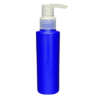 Frasco 120ml azul pérola com válvula pump natural