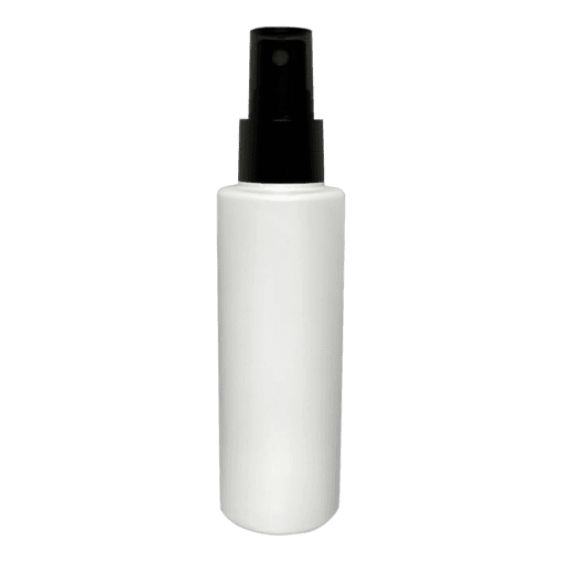 Frasco 120ml Branco Leitoso com Válvula Spray