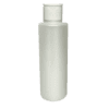 Frasco 120ml branco pérola com tampa flip-top branca