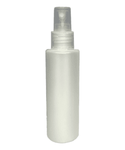Frasco 120ml branco pérola com válvula spray natural