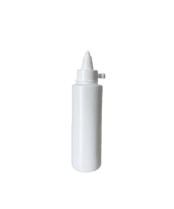 Frasco 120ml branco com bico aplicador branco
