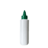 Frasco 120ml branco com bico aplicador verde