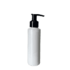 Frasco 120ml Branco com Válvula Pump 24/410 Preta