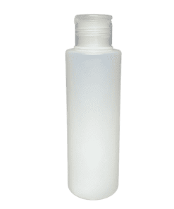 Frasco 120ml natural com tampa flip-top natural