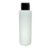 Frasco 120ml natural com tampa flip-top preta