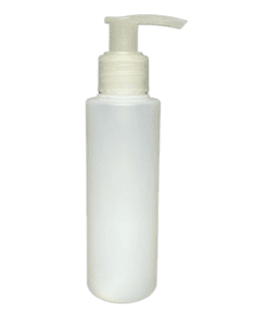 Frasco 120ml natural com válvula pump natural