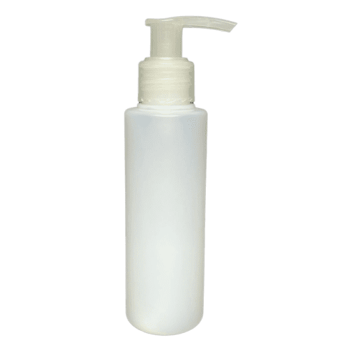 Frasco 120ml natural com válvula pump natural