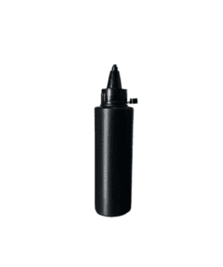 Frasco 120ml preto com bico aplicador preto