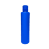 Frasco de 300ml para cosméticos, azul bic, com tampa azul