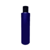 Frasco de 300ml para cosméticos, azul marinho, com tampa preta