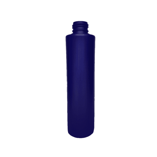 Frasco de 300ml para cosméticos, azul marinho, sem tampa