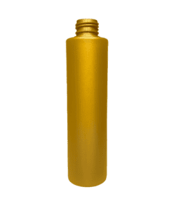Frasco de 300ml para cosméticos, dourado, sem tampa