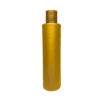 Frasco-300ml-Dourado-com-Tampa-Marrom-Perola