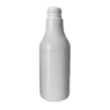 Frasco Girafa de 300ml para cosméticos, branco leitoso, sem tampa