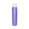 Frasco de 300ml para cosméticos, lilás, com tampa alta branca