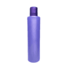Frasco de 300ml para cosméticos, lilás, com tampa natural e hot stamp lilás