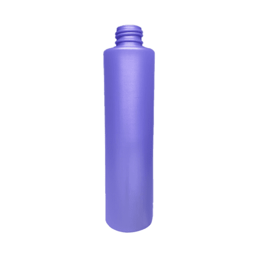 Frasco de 300ml para cosméticos, lilás, sem tampa