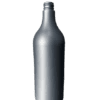 Frasco Girafa de 1000ml Prata sem Tampa para Cosméticos