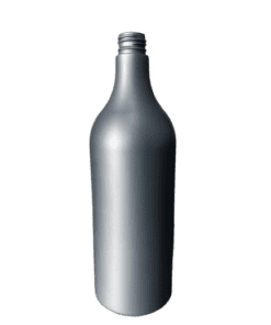 Frasco Girafa de 1000ml Prata sem Tampa para Cosméticos
