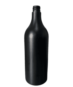 Frasco Girafa de 1000ml Preto sem Tampa para Cosméticos