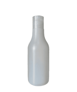 Frasco Girafa de 300ml para cosméticos, natural, com tampa natural