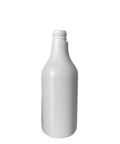 Frasco girafa de 500ml branco leitoso sem tampa