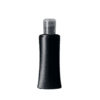 Frasco LA 120ml preto com tampa rosca 24/415 natural