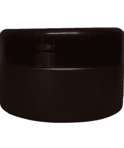Pote de 90g âmbar com tampa âmbar