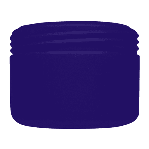 Pote de 300g para cosméticos, azul marinho, sem tampa