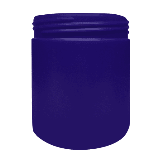 Pote 500g Azul Marinho sem Tampa
