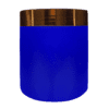 Pote 500g Azul Pérola com Tampa Hot Cobre