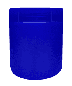 Pote 500g Azul Pérola com Tampa Azul Pérola