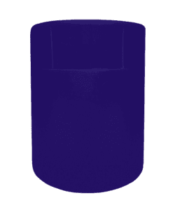 Pote 500g Azul Marinho com Tampa Alta Azul Marinho