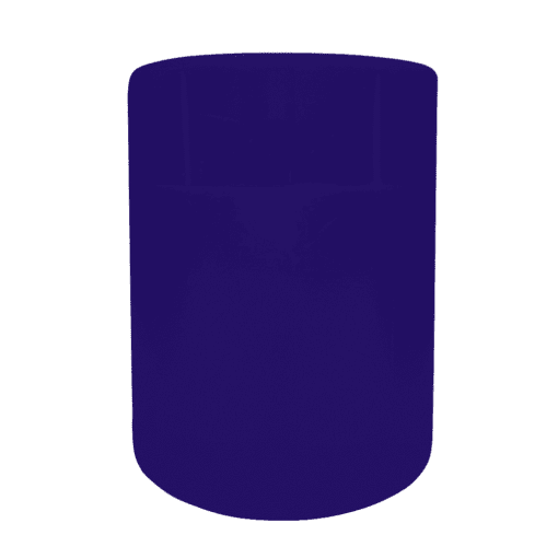 Pote 500g Azul Marinho com Tampa Alta Azul Marinho