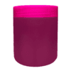 Pote 500g Bordô com Tampa Rosa