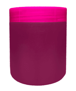 Pote 500g Bordô com Tampa Rosa