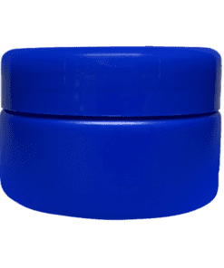Pote de 90g azul bic com tampa azul bic