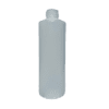 Frasco de 300ml para cosméticos, natural, sem tampa