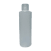 Frasco de 300ml para cosméticos, branco, com tampa natural