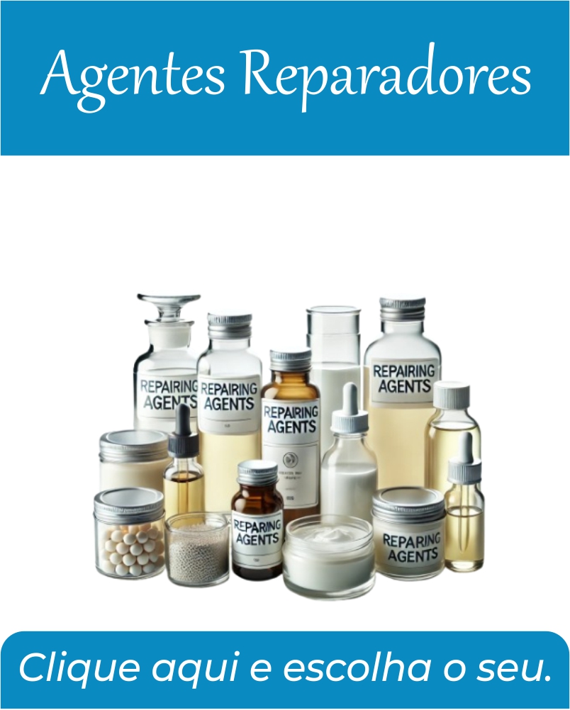 Agentes Reparadores 100% Puros para Produção de Cosméticos