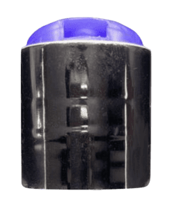 Tampas 28/410 - Caixa com 50 tampas - 17-Disk Top Hot Prata com Moeda Roxa