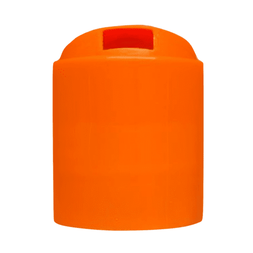 Tampas 28/410 - Caixa com 50 tampas - 22-Disk Top Laranja