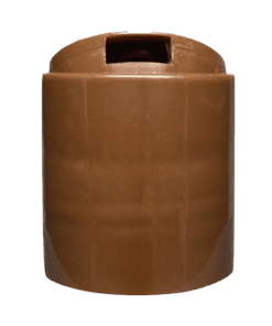 Tampas 28/410 - Caixa com 50 tampas - 23-Disk Top Marrom