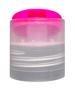 Tampas 28/410 - Caixa com 50 tampas - 29-Disk Top Natural com Moeda Rosa