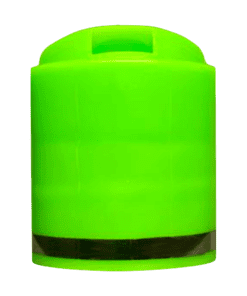 Tampas 28/410 - Caixa com 50 tampas - 36-Disk Top Verde Citrus com Filete Dourado