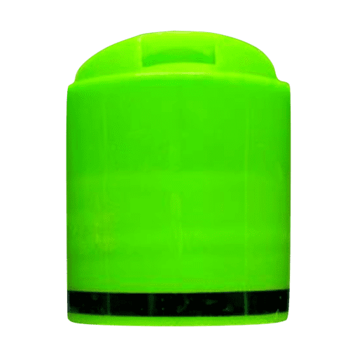Tampas 28/410 - Caixa com 50 tampas - 38-Disk Top Verde Citrus com Filete Verde