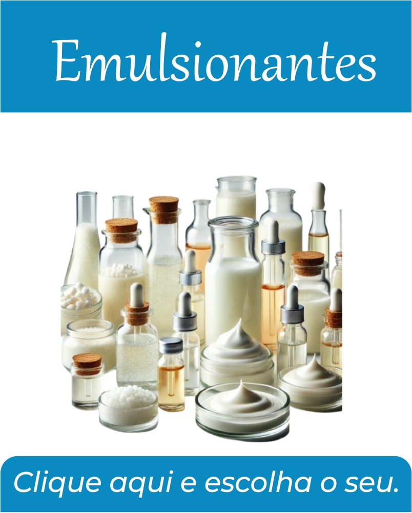 Emulsionantes 100% Puros para Produção de Cosméticos